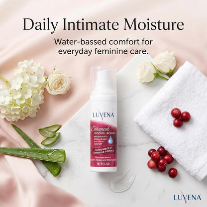 Luvena Lubricante para mujeres, alivia la sequedad femenina, cuidad...