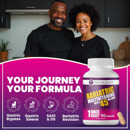Bariatric once-a-day Multivitamin 90 ct capsule- Made For Bypass gá...