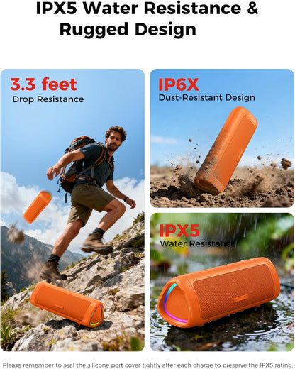 BolaButty Altavoz Bluetooth con sonido HD, inalámbrico portátil, IP...