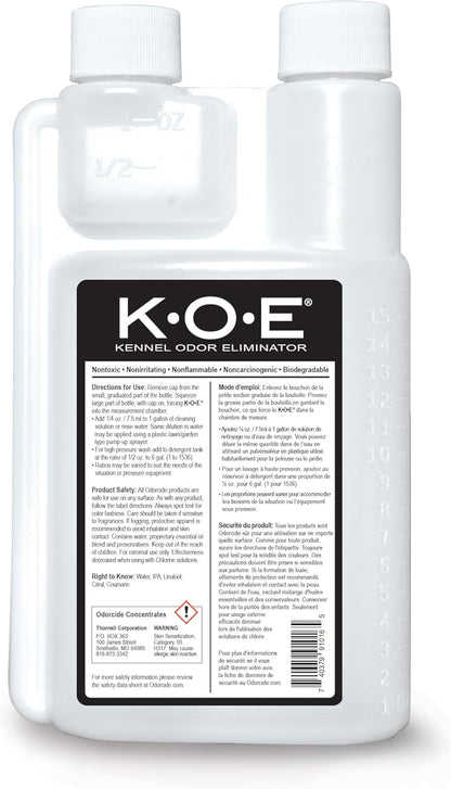 Odorcide K.O.E. Eliminador de olores de albaricoque de 16 oz para o...