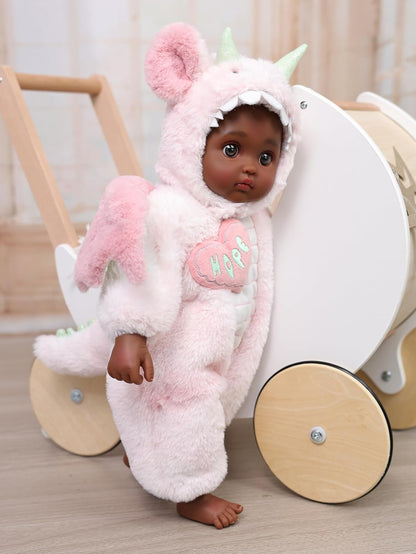Cloveray Muñecas de bebé, muñeca de bebé grande de 18 pulgadas, rea...