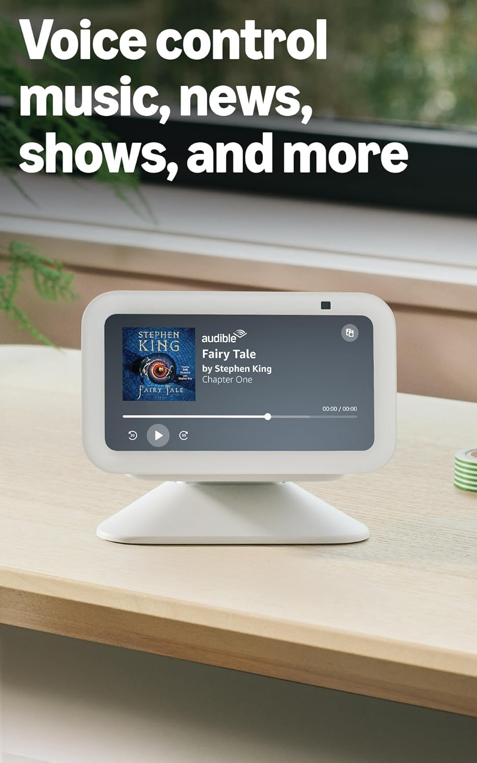Amazon Echo Show, Pantalla inteligente con 2x bajo y sonido claro,...