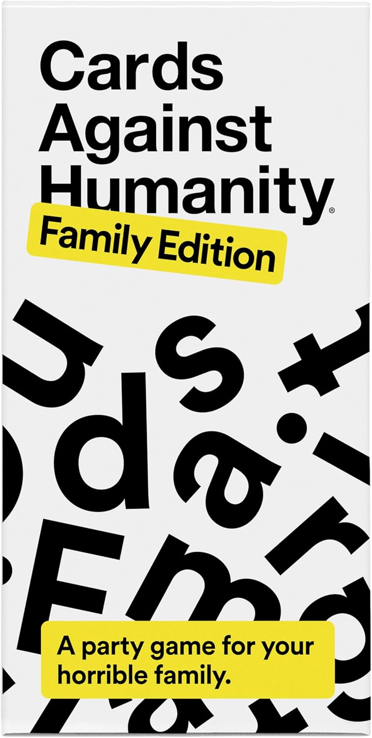 Cards Against Humanity: Edición familiar • A partir de 8 años • Un juego de fiesta para tu horrible familia