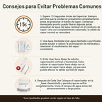 EICORA Vaporizador de mano para ropa, vaporizador 2 en 1 y plancha...