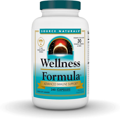 Source Naturals Wellness Formula Vitaminas Bio-Alineadas y Defensa...