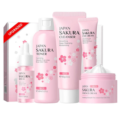 LAIKOU Juego de cuidado de la piel, kit de rutina para el cuidado d...