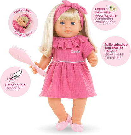 Corolle Jade - Muñeca de bebé suave de 14" con aroma a vainilla...