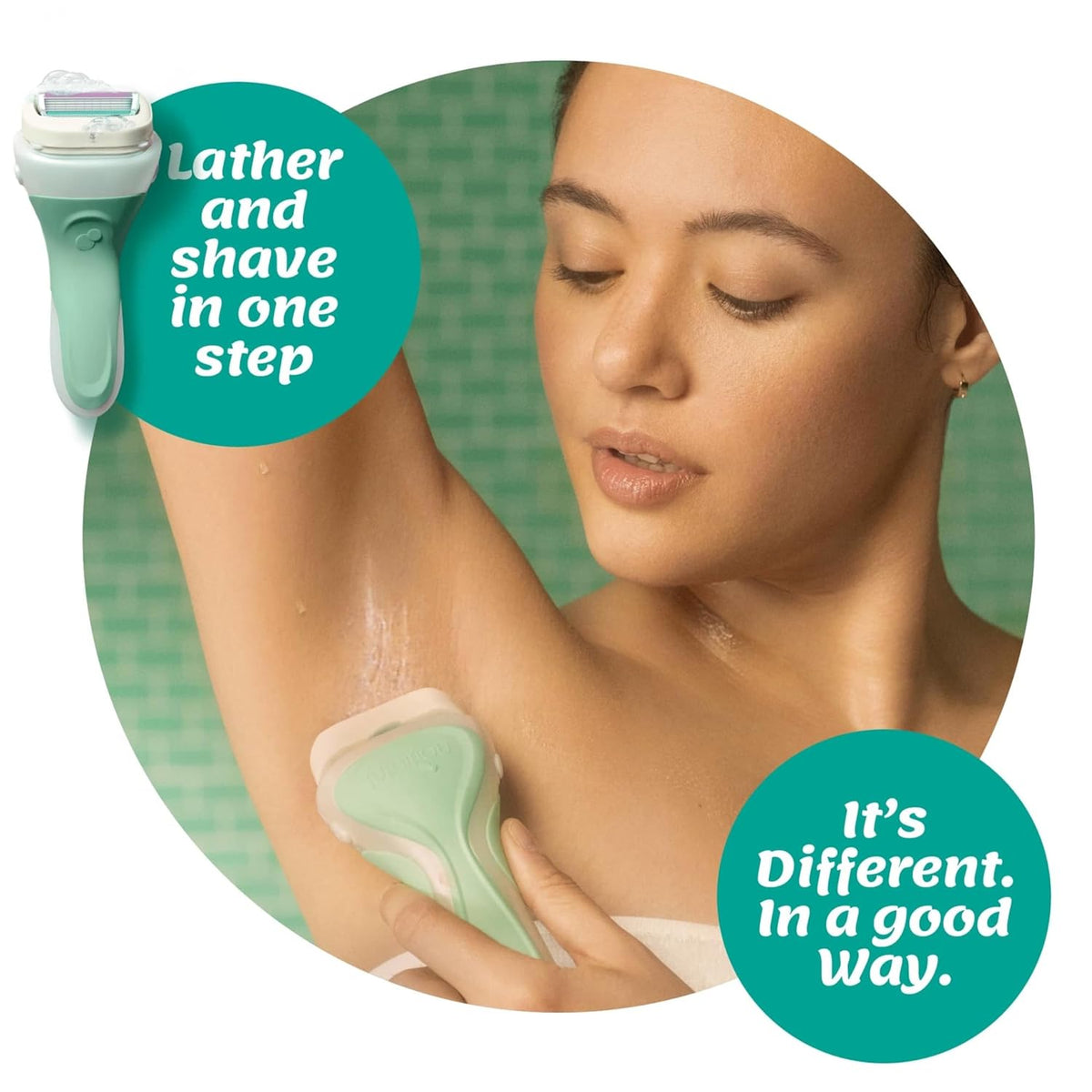 Maquinillas de afeitar Schick Intuition para mujeres con piel sensi...