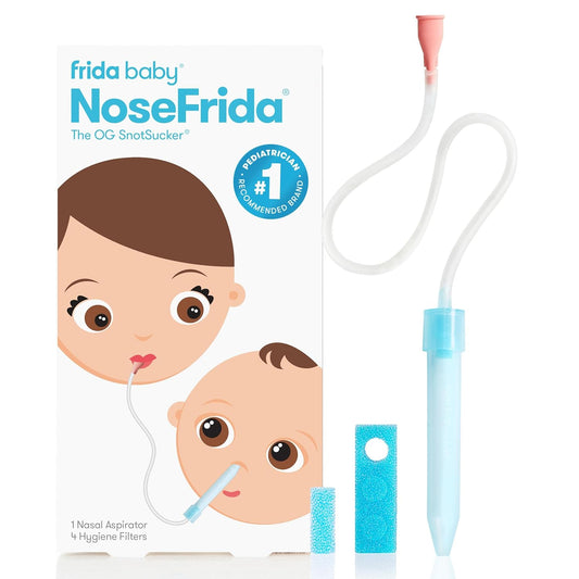 Frida Baby NoseFrida SnotSucker para bebé, aspirador nasal para beb...