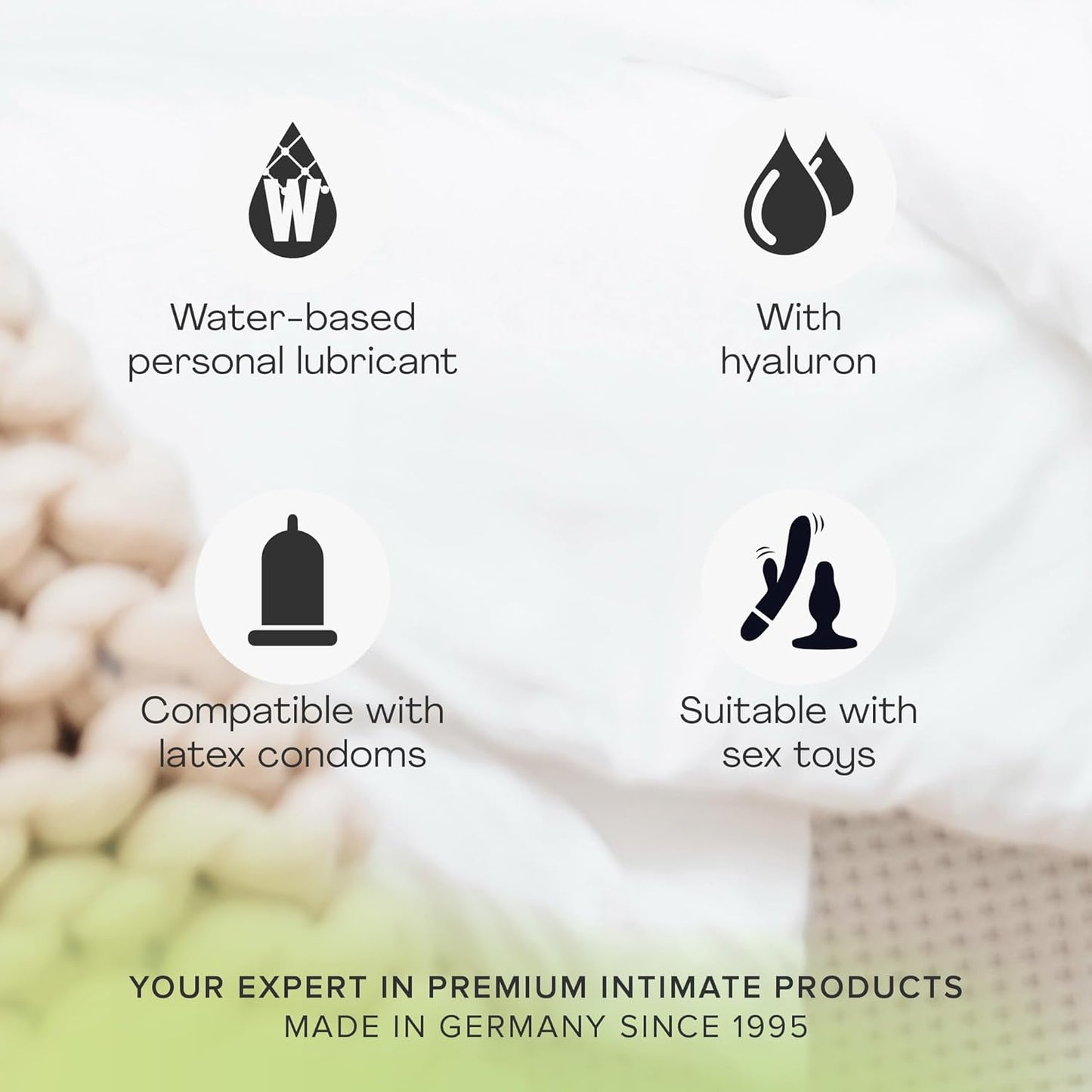 pjur med Hydro, lubricante prémium a base de agua, lubricante sexua...