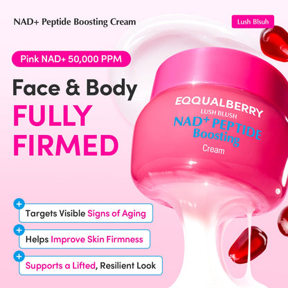 EQQUALBERRY NAD+ Crema potenciadora de péptidos \u2013 NAD+ 5% y 13...
