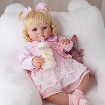 BABESIDE Muñeca de bebé realista de 20 pulgadas para niña, muñecas...