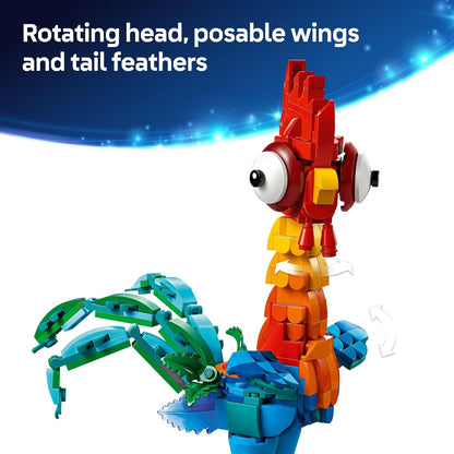 LEGO Disney Moana 2 Heihei - Juguete de construcción para niños, niñas y niños, a partir de 9 años - Regalo para cumpleaños - Juguete de Moana y Disney para fanáticos - 43272