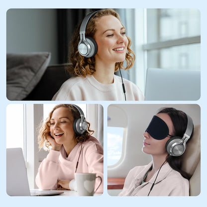 AILIHEN C90 - Auriculares con cable con micrófono y control de volu...