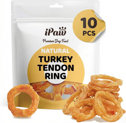 iPaw Tendones de Pavo para Perros Paquete de Valor de 10 Piezas, 10...