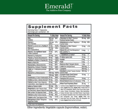 EMERALD LABS Multivitamínico 1-Diario para Mujeres 45+ - Multivitam...