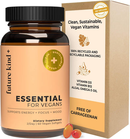 Future Kind Multivitamínico diario 3 en 1 \u2013 para energía, clar...