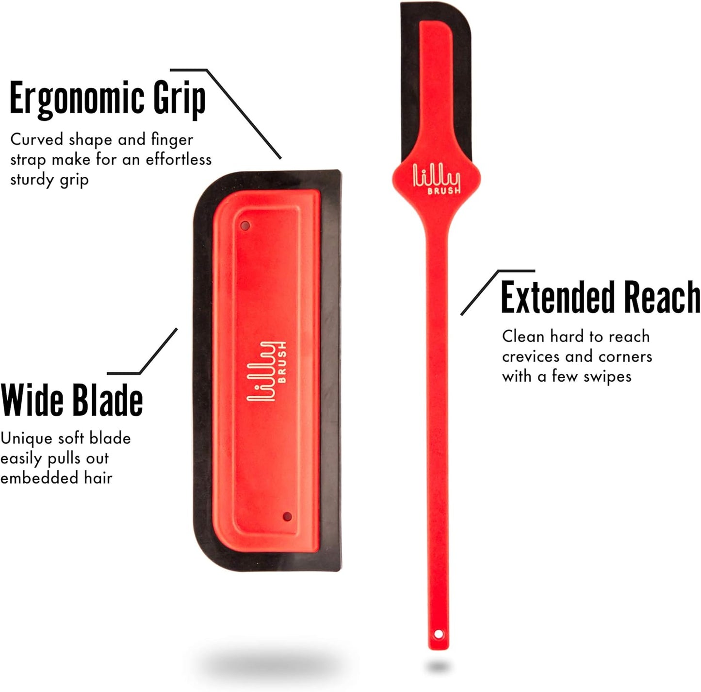 Lilly Brush Kit de herramientas profesionales para el pelo de mascotas | Removedor de pelo de mascotas para sofá, alfombra de coche, asiento de automóvil, kit de detalles interiores de automóviles,