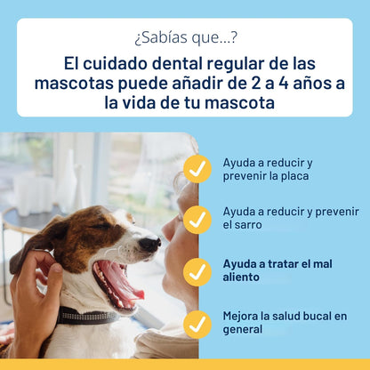 ProDen PlaqueOff Polvo para mascotas - Ambientador de aliento para...