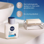 NIVEA MEN Sensitive Cool - Bálsamo para después del afeitado, enriq...