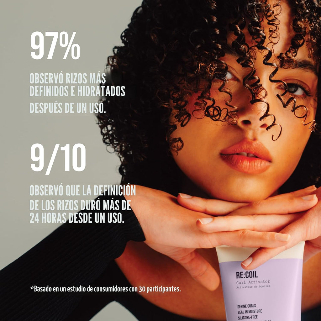 AG Care Re:Coil Curl Activator Curl Cream Complejo Creador de Rizos...