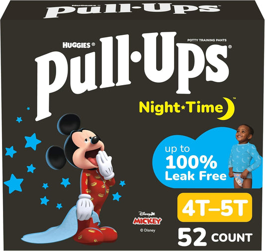 Pull-Ups Pantalones de entrenamiento nocturno para niños, talla 4T-...