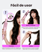 TSUYAGLA Rizador automático, rizador de pelo de 1 pulgada con 3 tem...