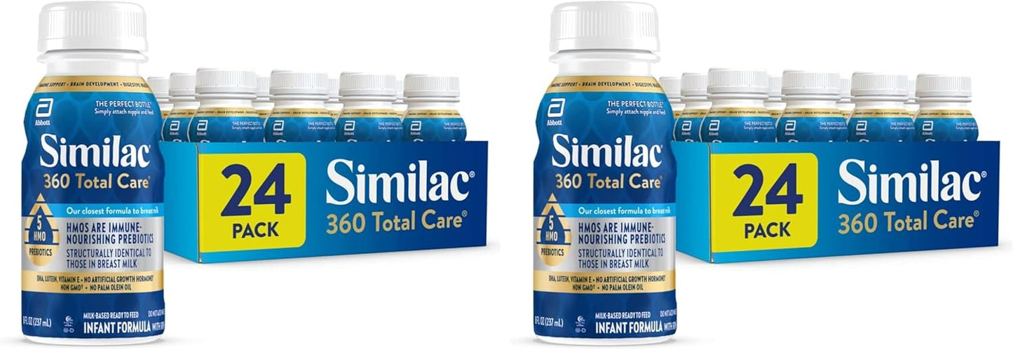 Similac Fórmula infantil 360 Total Care, tiene 5 prebióticos HMO, n...