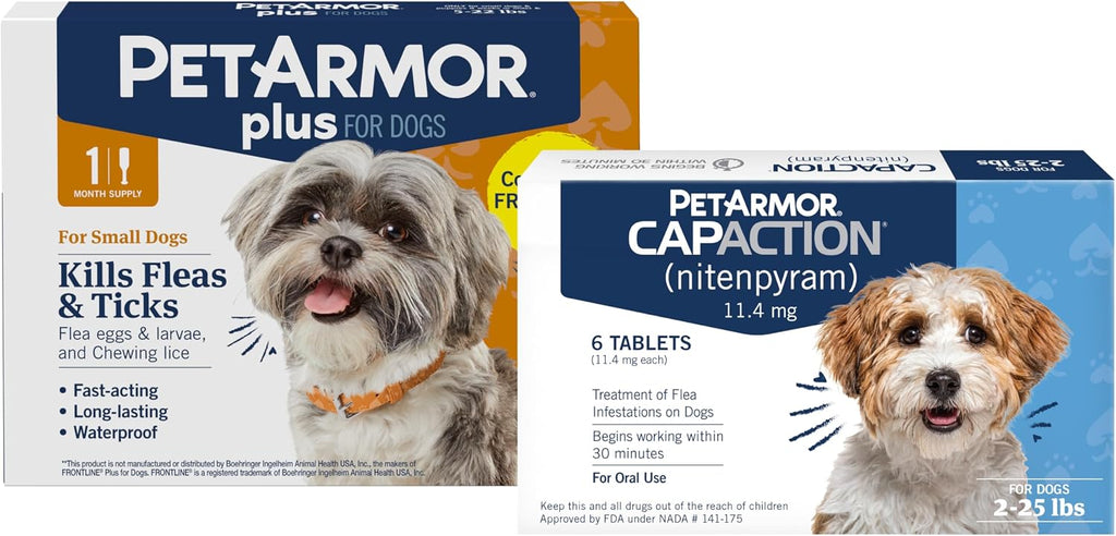 PetArmor CAPACTION Tratamiento Oral contra Pulgas para Perros (6 Do...