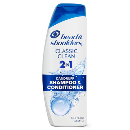 Head &amp; Shoulders Champú y acondicionador anticaspa, Classic Cle...