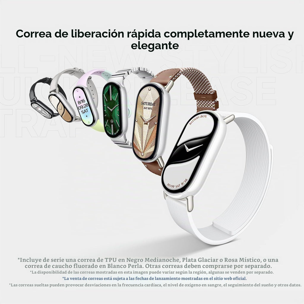 XIAOMI Mi Smart Band 10 (2025) versión global, pantalla AMOLED de 1...