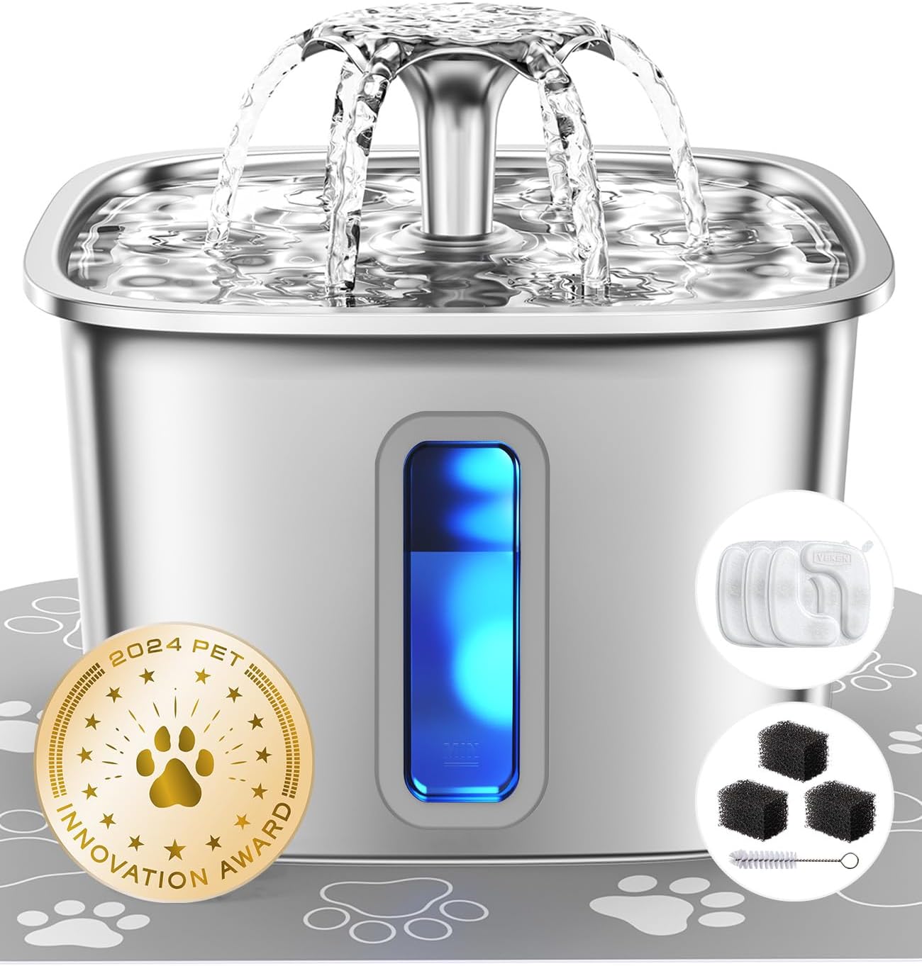 Veken - Ganador del Premio a la Innovación, Fuente de Agua para Gat...