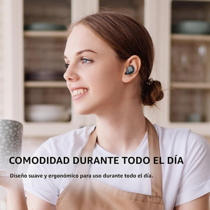 TOZO Auriculares inalámbricos A1 Bluetooth 5.3 de peso ligero en el...
