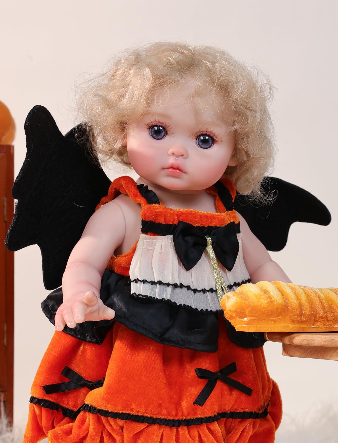 Cloveray Muñecas Reborn de Halloween para niños pequeños \u2013 Muñ...