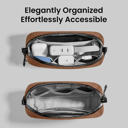 tomtoc Estuche organizador de accesorios de viaje para electrónicos...