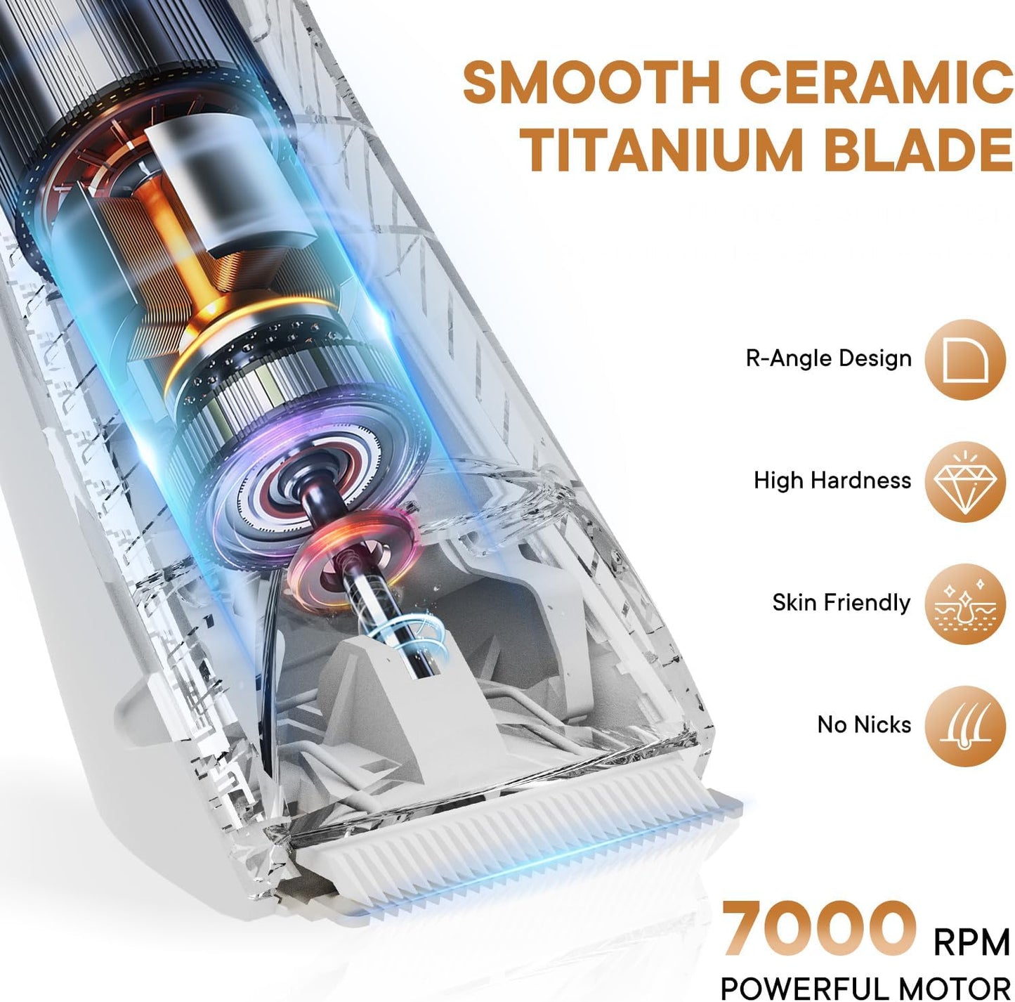TEENOVA Pubic &amp; Body Hair Trimmer para hombres, afeitadora eléc...