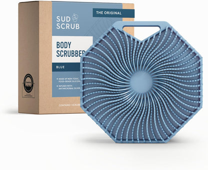 Sud Scrub® Limpiador Corporal de Silicona Antimicrobiana, Exfoliant...
