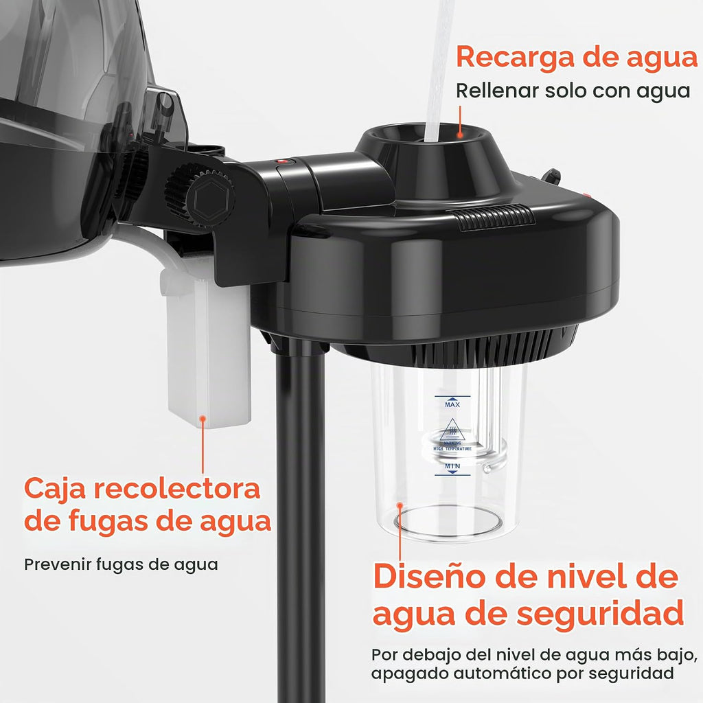 TASALON Vaporizador de cabello profesional para acondicionamiento p...