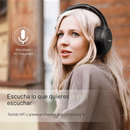 RUNOLIM - Audífonos híbridos con cancelación activa de ruido, inalá...