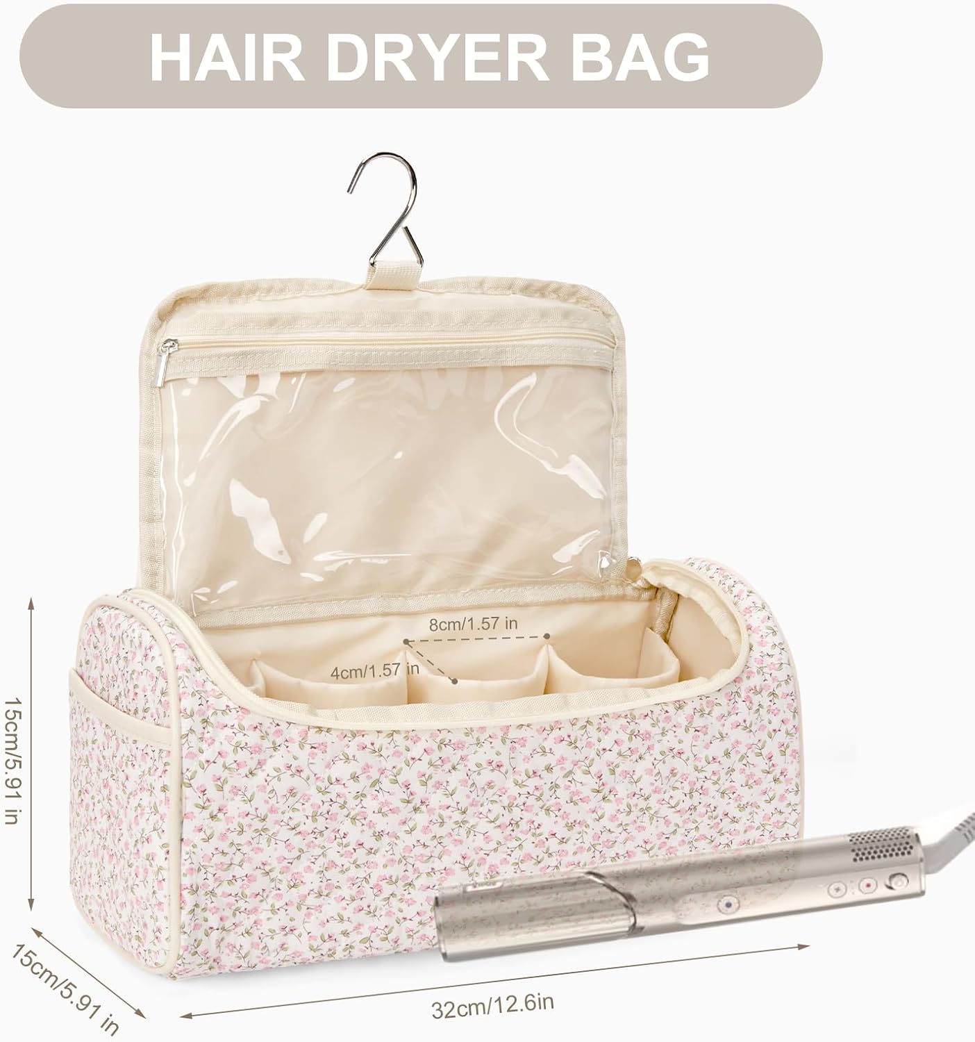 ANKICK Funda de viaje compatible con Dyson Airwrap Complete Styler...