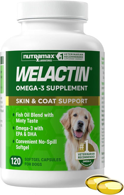 Nutramax Welactin Canine Softgel Cápsulas