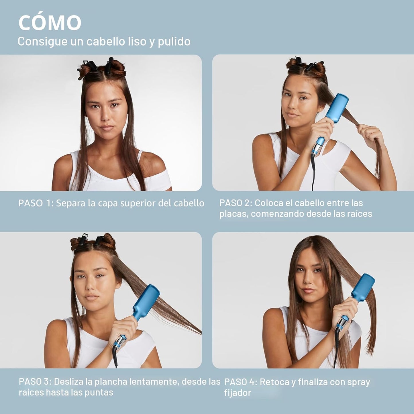 BabylissPRO Nano Titanium Ultra-Sleek Hair Straightener, Flat Iron...