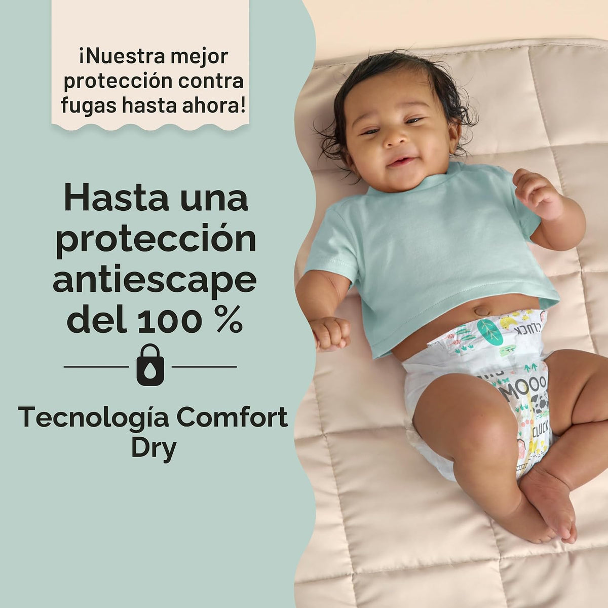The Honest Company Clean Conscious - Pañales para pieles delicadas,...