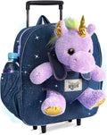 Naturally KIDS Maleta para niños pequeños con. Juguete de peluche d...