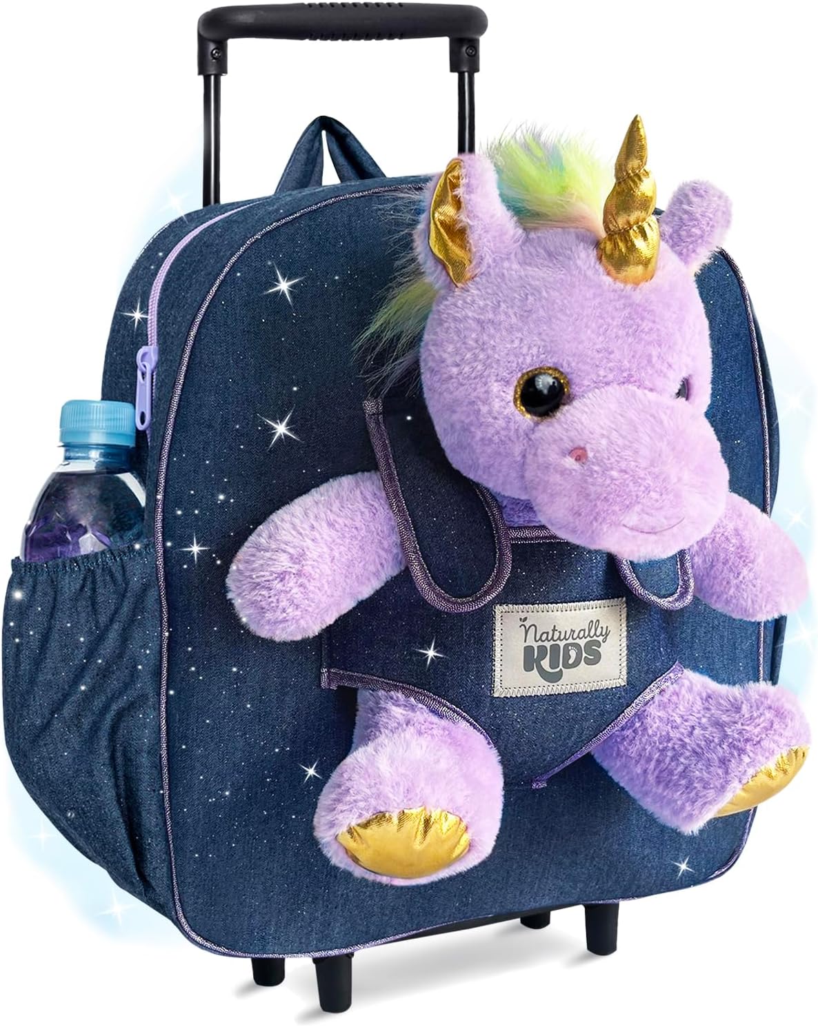 Naturally KIDS Maleta para niños pequeños con. Juguete de peluche d...