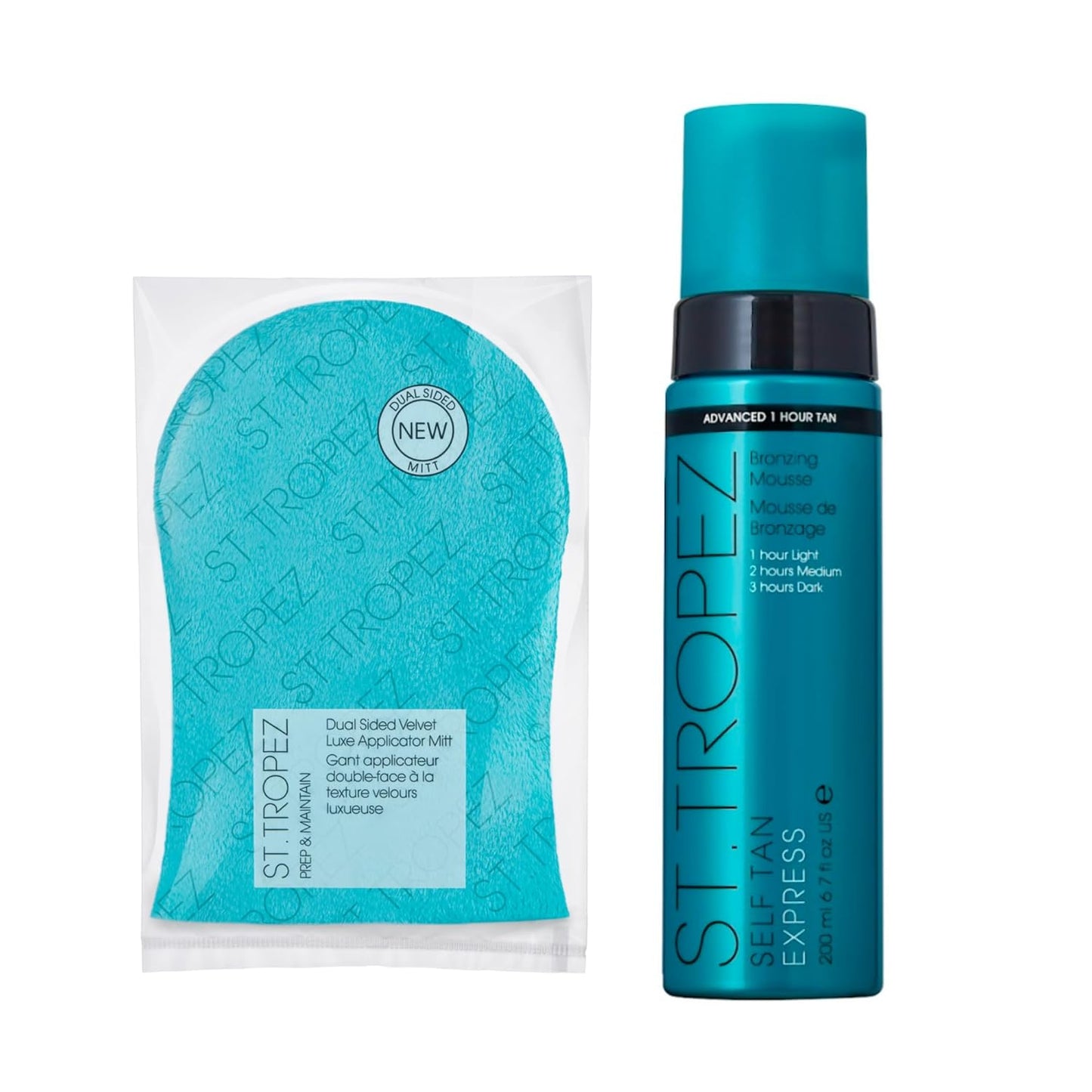 St.Tropez Self Tan Express Mousse, bronceado falso de acción rápida...