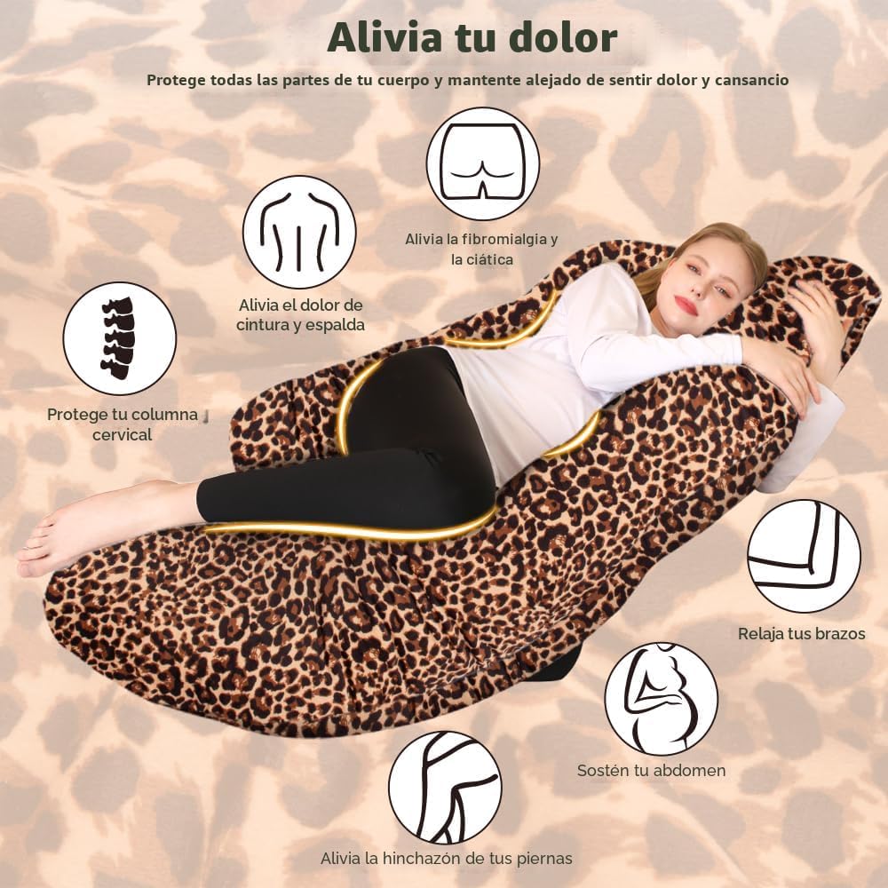 Chilling Home Almohada de embarazo, almohadas de embarazo en forma...