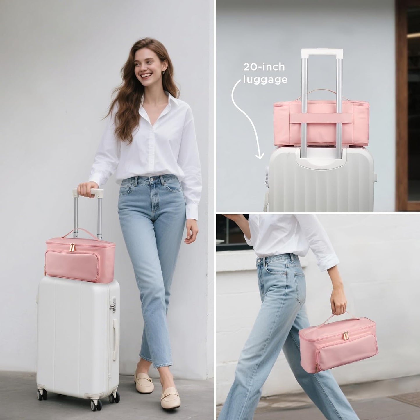 CHICECO Bolsa de viaje para herramienta de cabello para secador de...