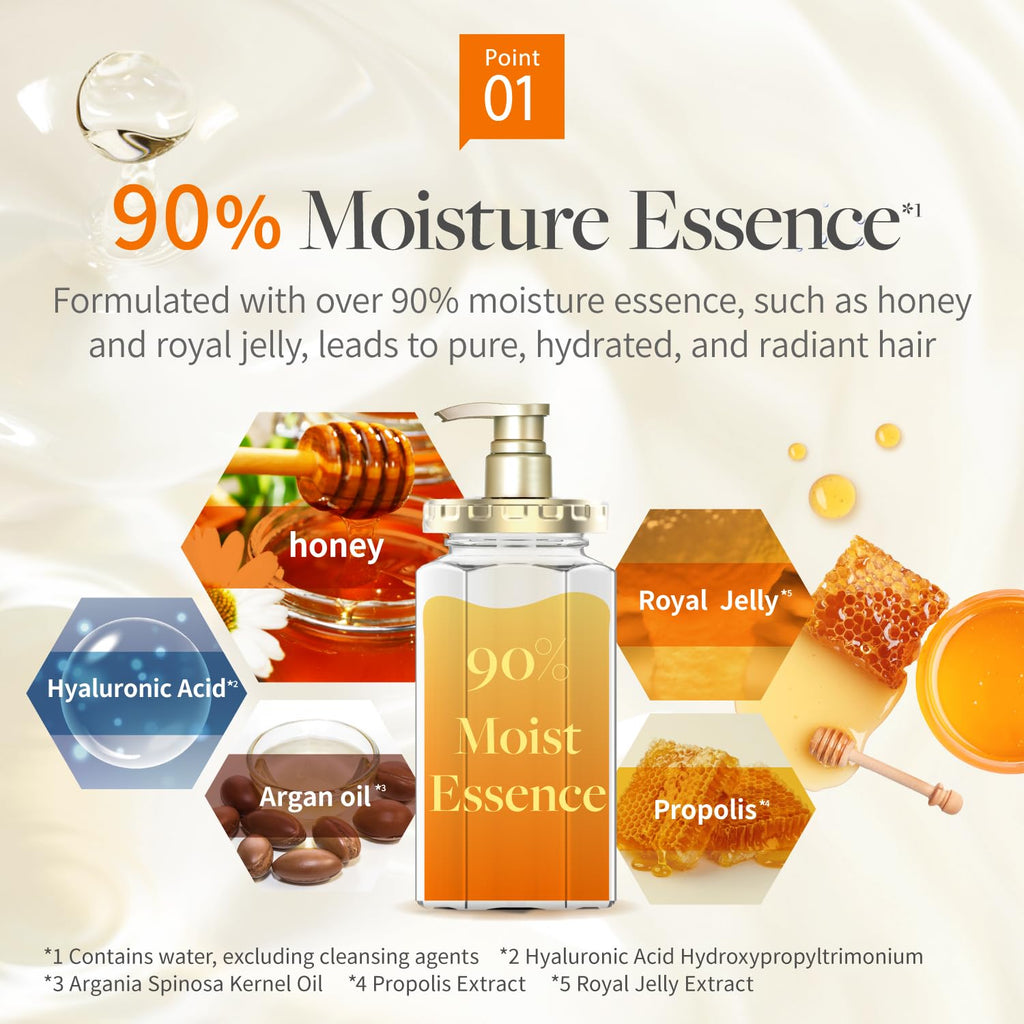 [Producto original] &amp;honey Melty Moist Repair Shampoo &amp; Con...