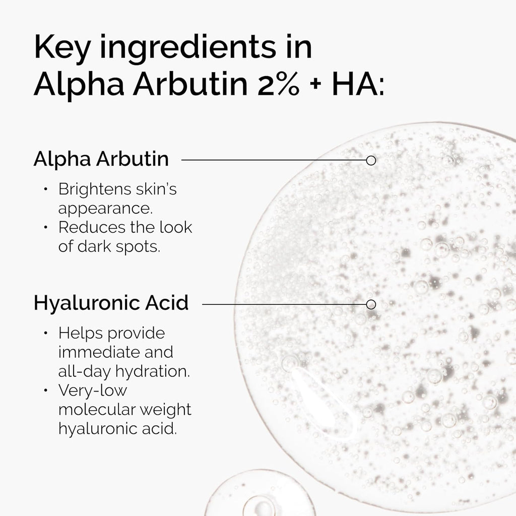 The Ordinary El Set Luminoso, régimen de 3 pasos para un tono de piel radiante y uniforme con tónico exfoliante de ácido glicólico al 7%, Alpha Arbutin 2% + AH, y solución de cafeína 5% + EGCG | Set